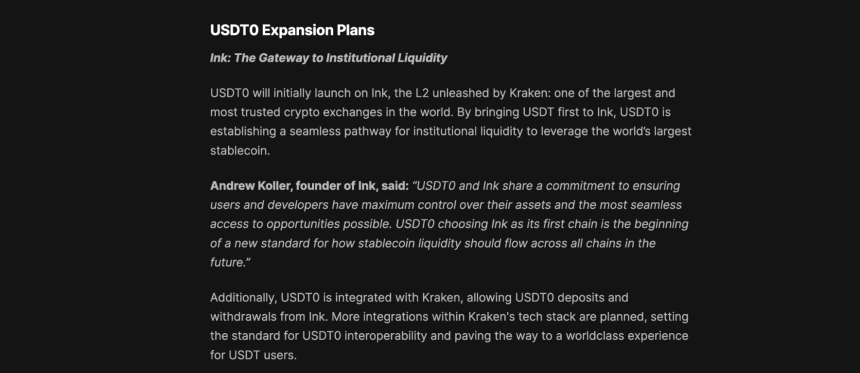 USDT0 是什么
