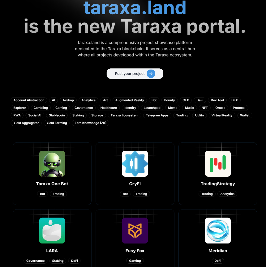 什么是 Taraxa(TARA)?