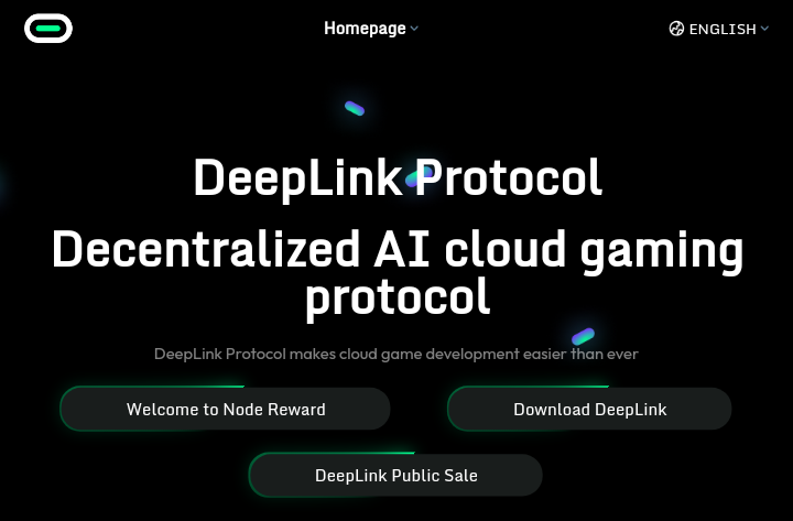 DeepLink:终极去中心化 AI 云游戏协议