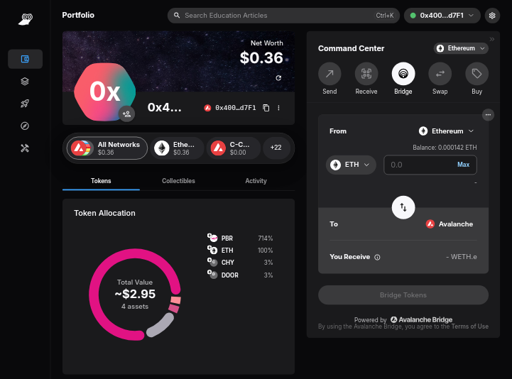 Core Wallet 详解:AVAX 区块链上的去中心化钱包