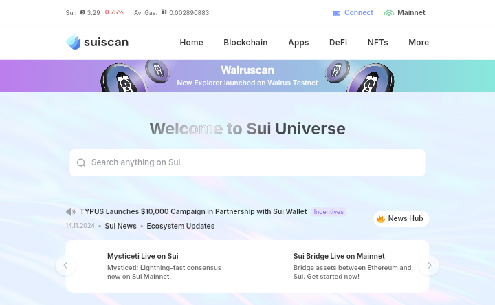 Sui 生态系统指南:探索与掌握Sui生态系统