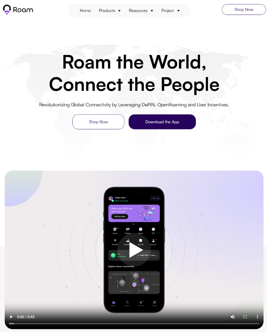 Roam:去中心化开放式无线网络平台,有望引领Web3大规模应用