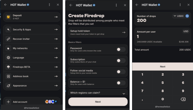 Telegram上的HOT Wallet是什么?