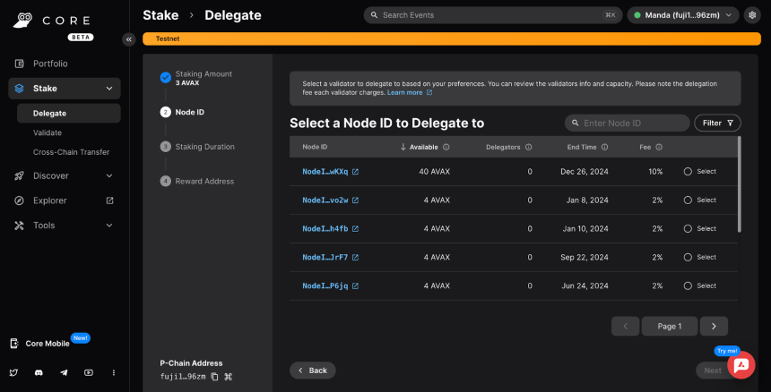 Core Wallet 详解:AVAX 区块链上的去中心化钱包