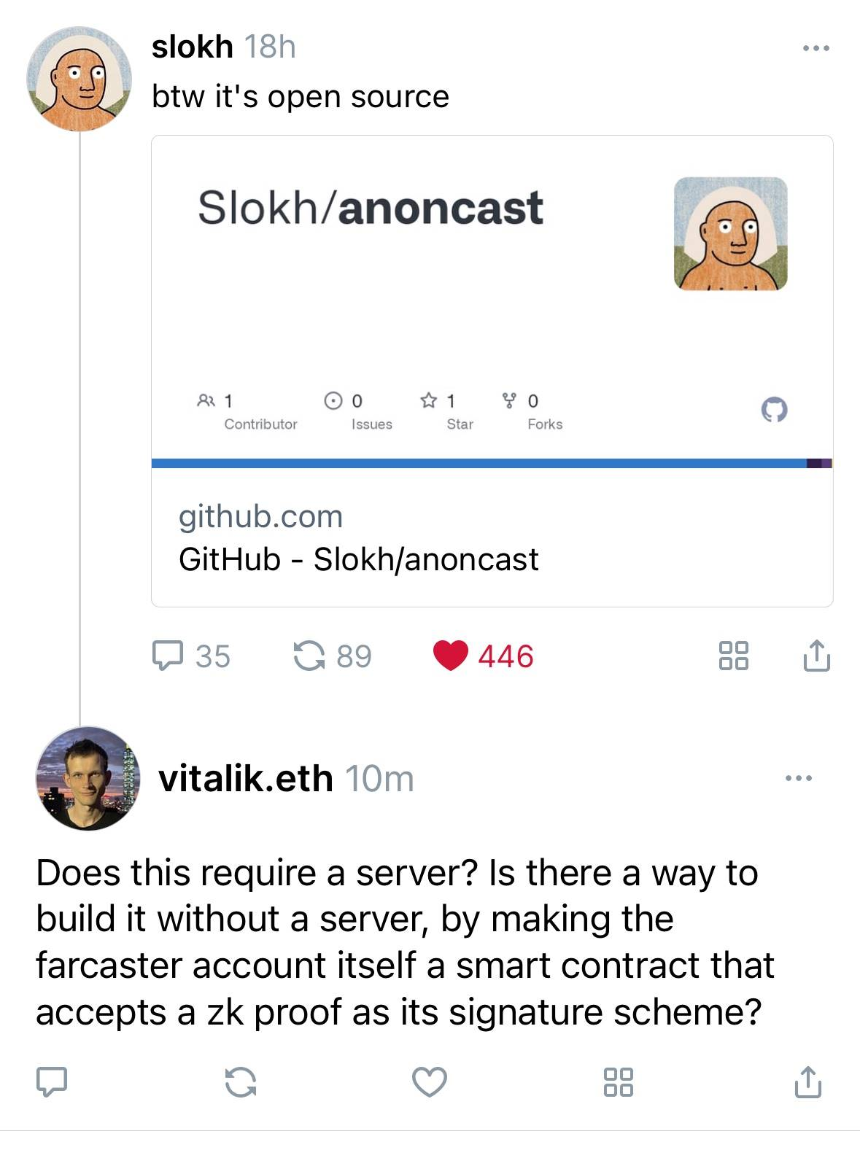 Vitalik 购买代币的项目 Anoncast 介绍