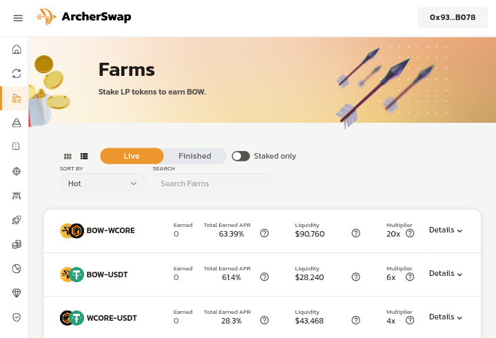 浅析 Archerswap:Core Chain上的去中心化交易平台