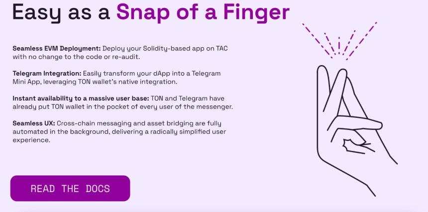TAC:简化 EVM 应用迁移至 TON 生态的创新桥梁