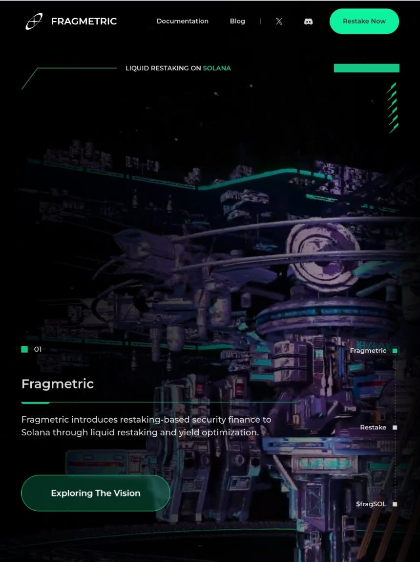 Fragmetric:开创 Solana 上的流动性再质押