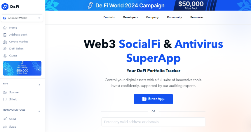 什么是 De.Fi? 一个 DeFi 投资组合追踪器和加密钱包保护工具