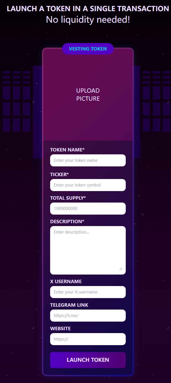 一文了解 Vesting Launch 规则及玩法