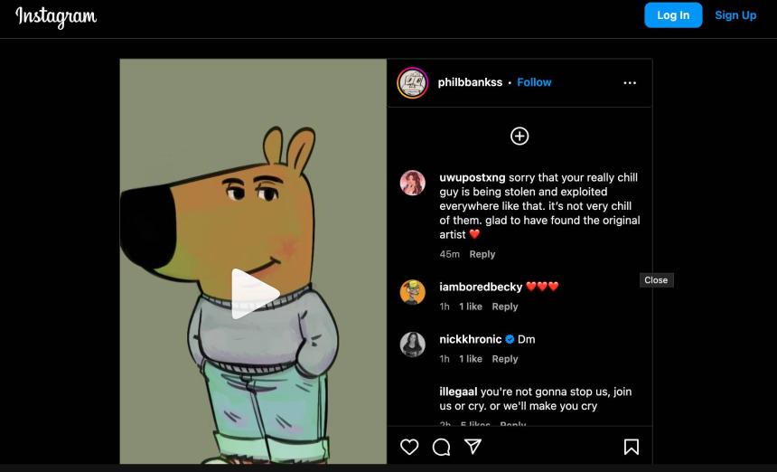 TikTok 流行表情包来到币圈就价值 6 亿美金,复盘 Chillguy 的火速窜红之路
