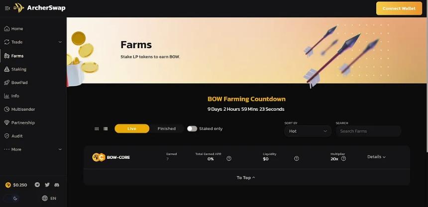 浅析 Archerswap:Core Chain上的去中心化交易平台