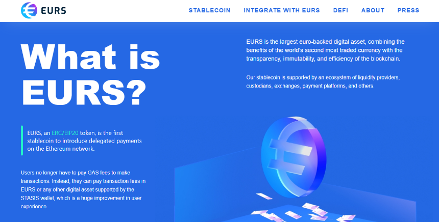 什么是 STASIS Euro?