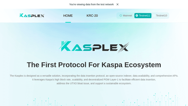 认识 KRC-20 代币:Kaspa 生态系统的代币标准