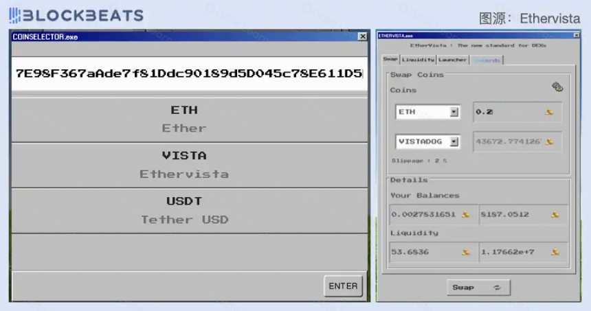 标榜「DEX新标准」的EtherVista是什么？