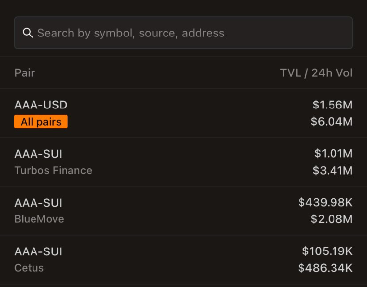 Sui 上买币，去哪个聚合器？