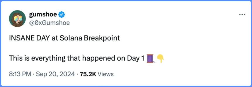 加密现状:Token2049 与 Solana Breakpoint 活动总结