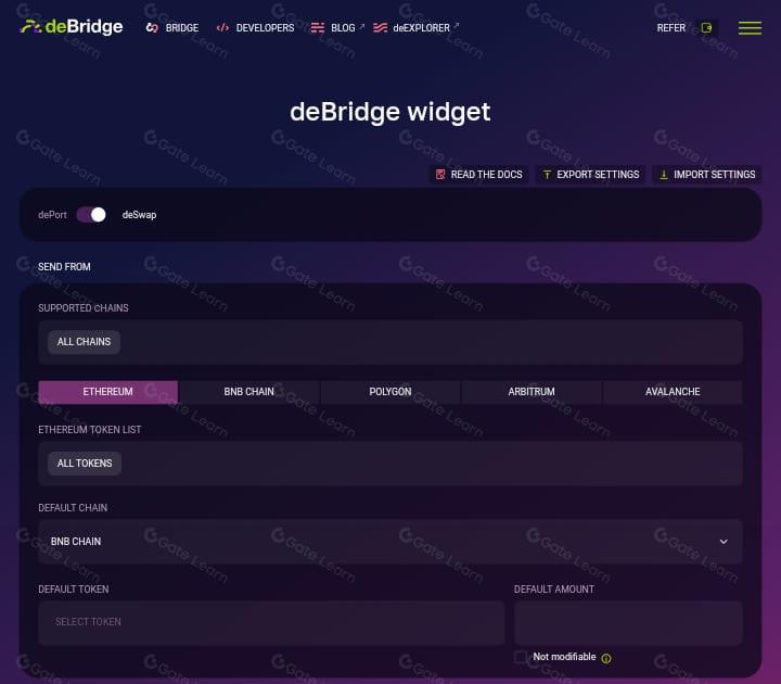 deBridge Finance:释放跨链潜能
