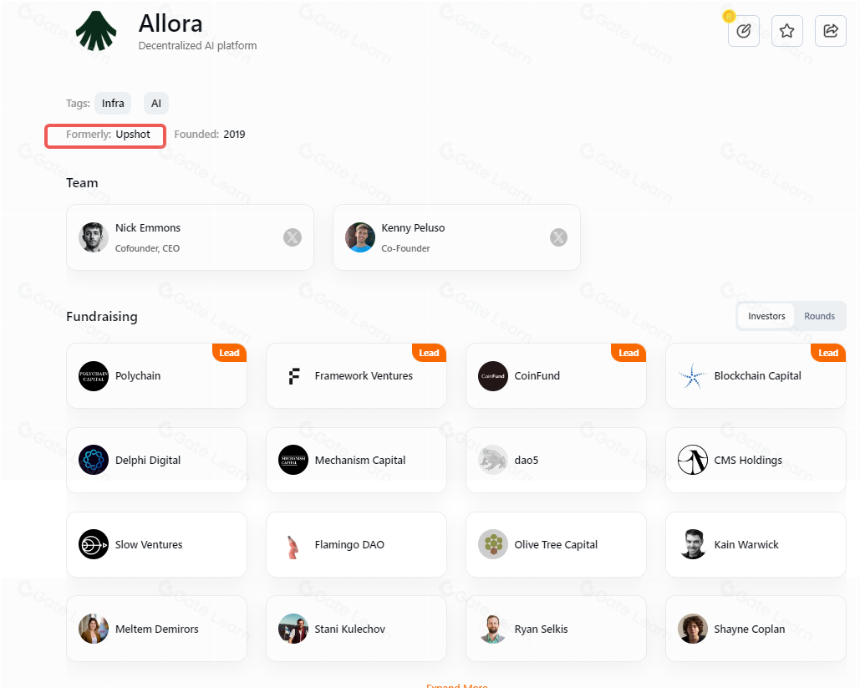 Allora 白皮书:自我改进的去中心化 AI 网络