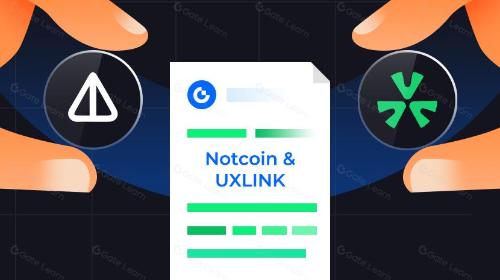 Notcoin & UXLINK：大众采用链上数据对比