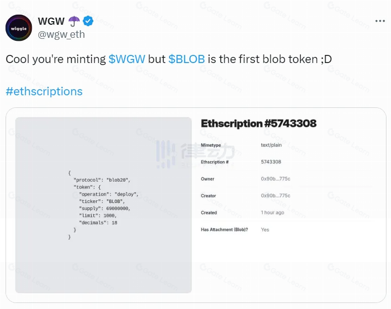 以太铭文又整新活，Blobscriptions是什么？