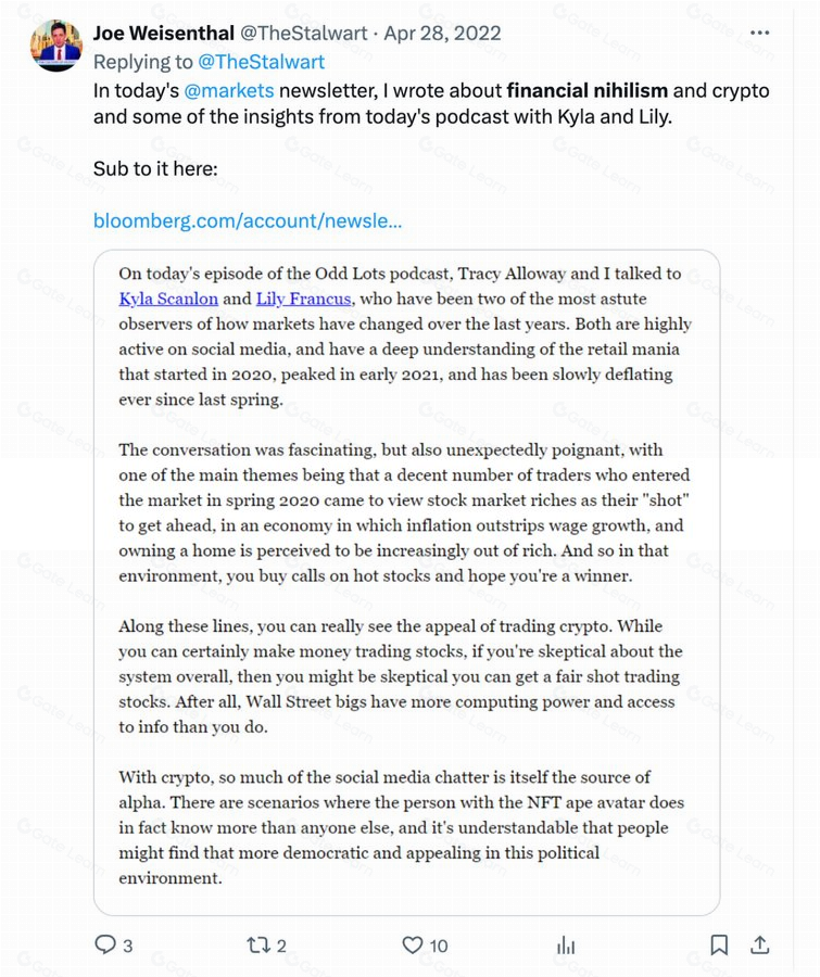 探究Meme的价值:金融虚无主义,一种新型社会保障