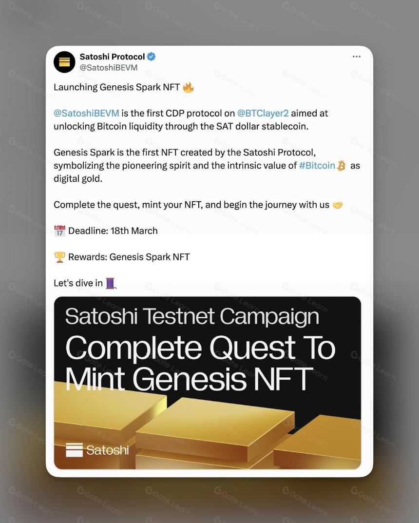 一文读懂 BTC L2 稳定币新协议 Satoshi Protocol