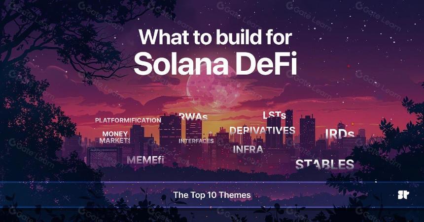 Solana DeFi 领域应该构建什么?