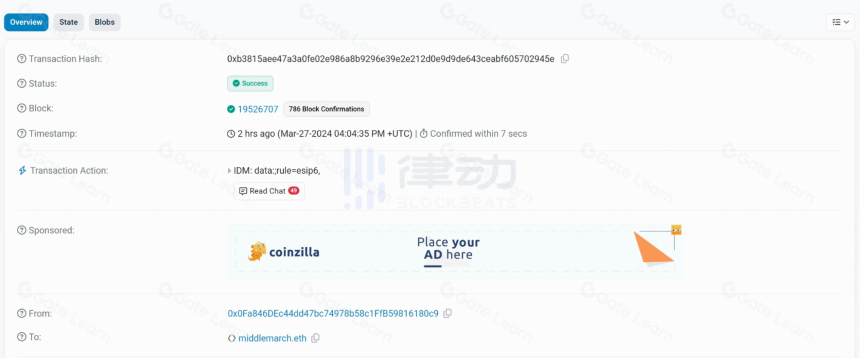 以太铭文又整新活，Blobscriptions是什么？