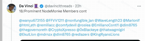 比特币（BTC）生态顶级NFT项目：Node Monkes