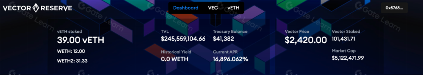 解读 Vector Reserve：流动性质押与再质押之后，头寸质押（LPD）正在悄然兴起