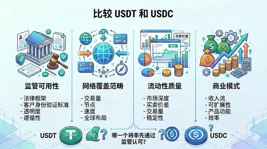 稳定币监管落地后,USDT 和 USDC 的竞争逻辑会怎么变