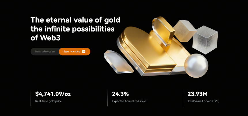 GoldFinger 在 DeFi 中的定位:黄金资产如何成为链上金融基础设施