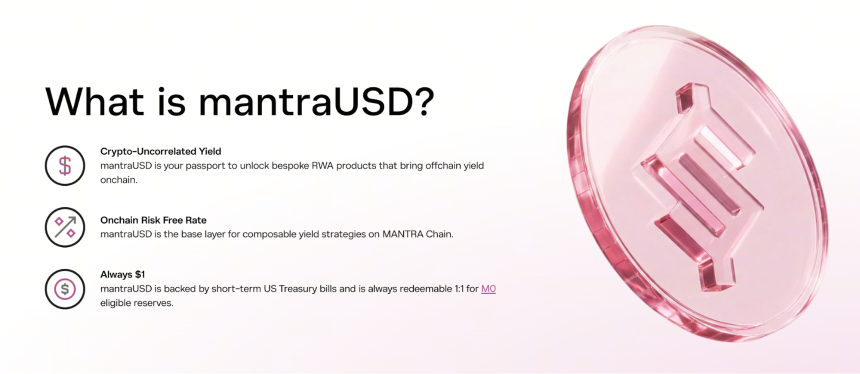 mantraUSD 是什么?其在 MANTRA 生态中的定位