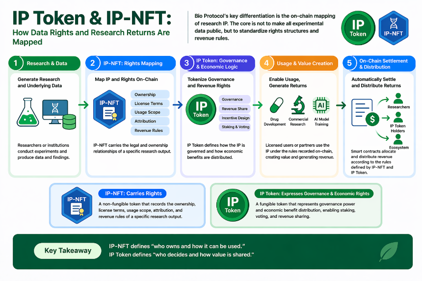 IP Token 与 IP-NFT:数据权利和科研收益如何映射