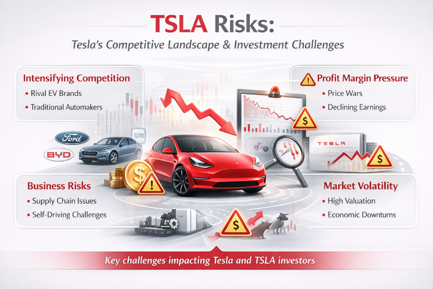 Tesla 在电动车市场面临哪些竞争？