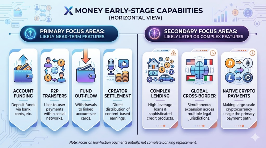 X Money 能做什么,不能做什么