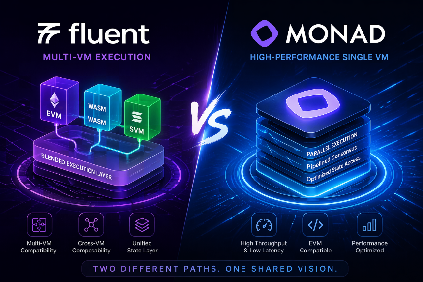 Fluent vs Monad:多虚拟机执行与高性能单VM架构的差异解析
