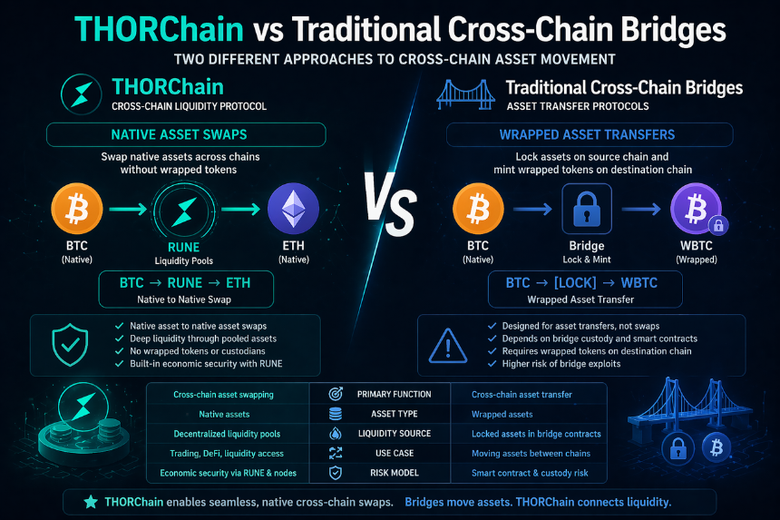THORChain vs 传统跨链桥