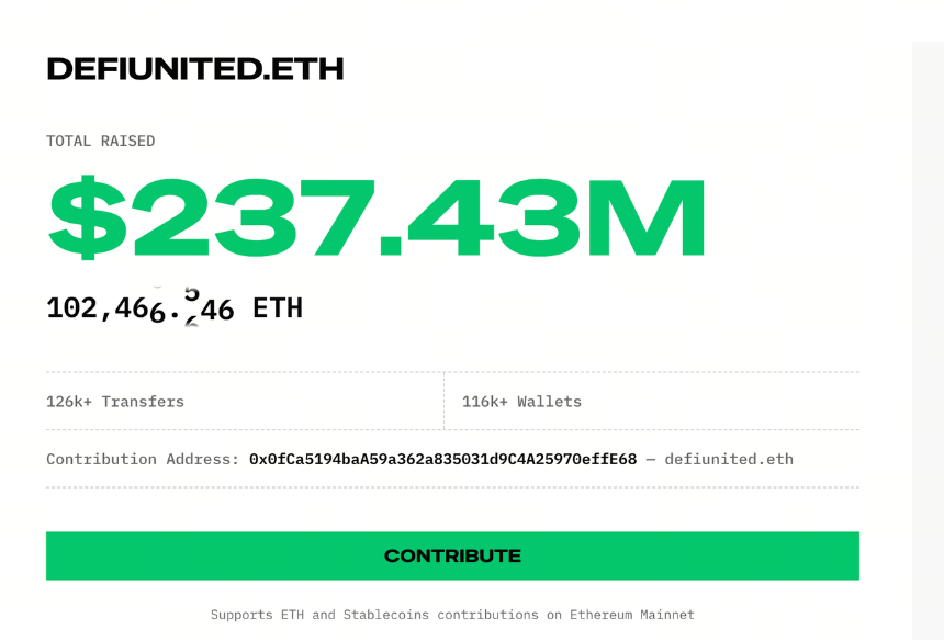 资金结构拆解：DeFi United 的三层资本来源