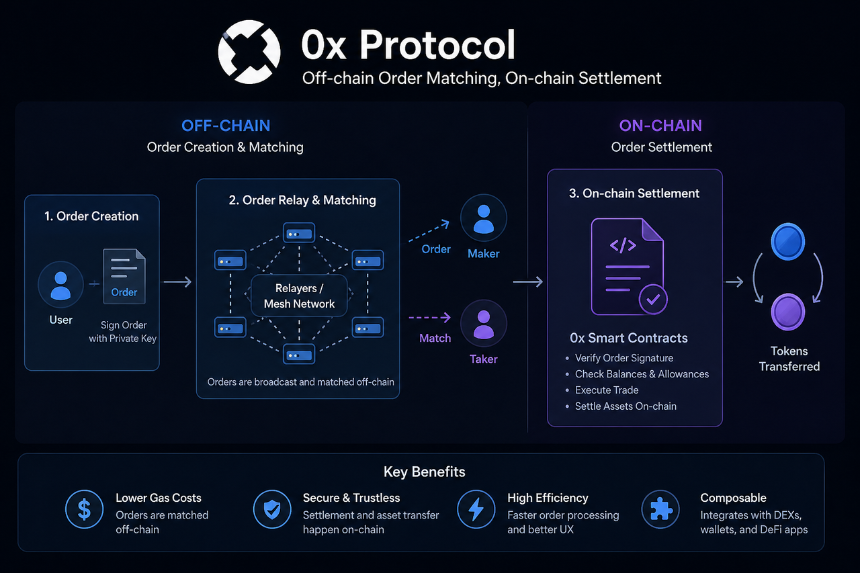 0x Protocol 的交易流程是怎样的？