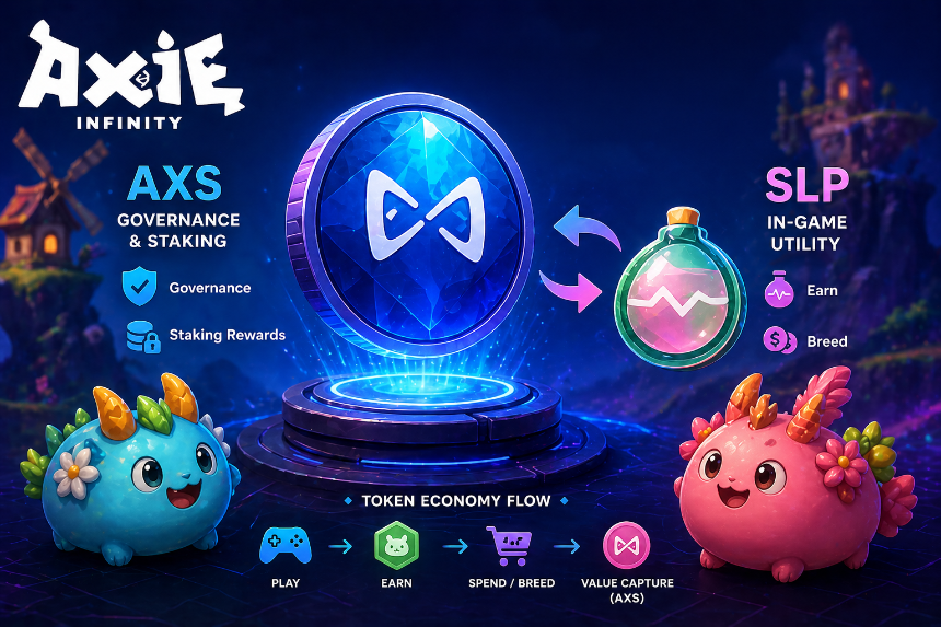 AXS代币有什么用？Axie Infinity代币功能与经济模型解析