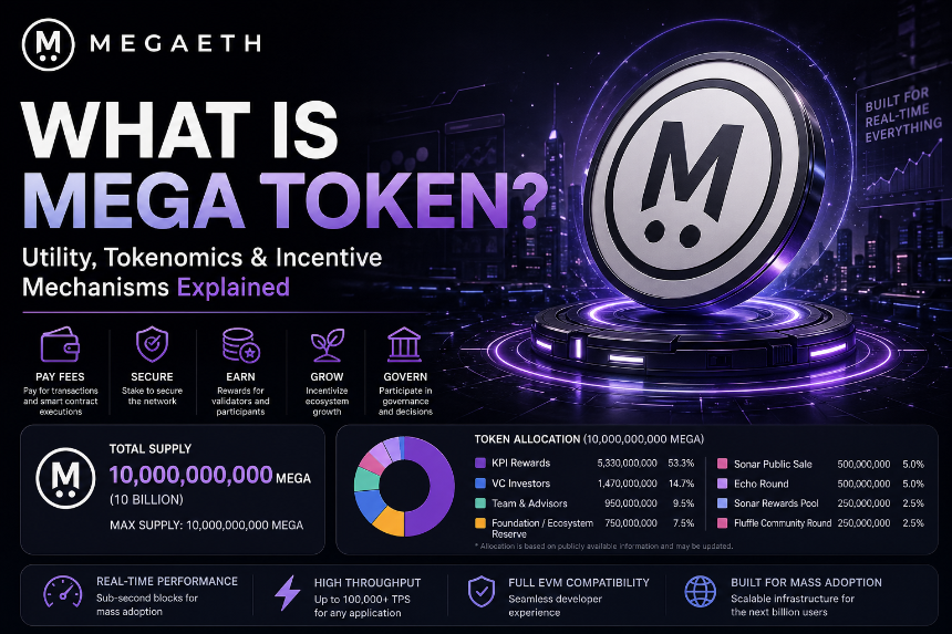 MEGA 代币有什么用?MegaETH Token 作用与激励机制详解
