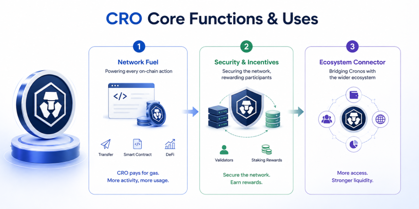 CRO 代币的核心功能与用途