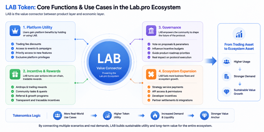 LAB 代币的核心功能与用途