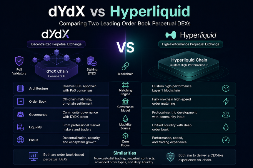dYdX vs Hyperliquid