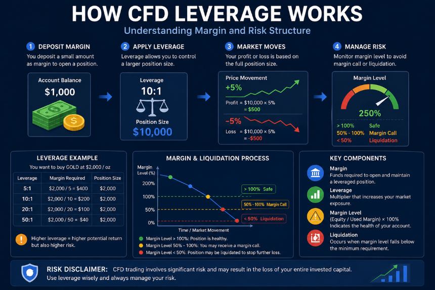 CFD 杠杆机制是什么？