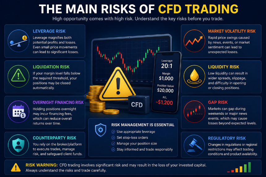 CFD 有哪些风险？