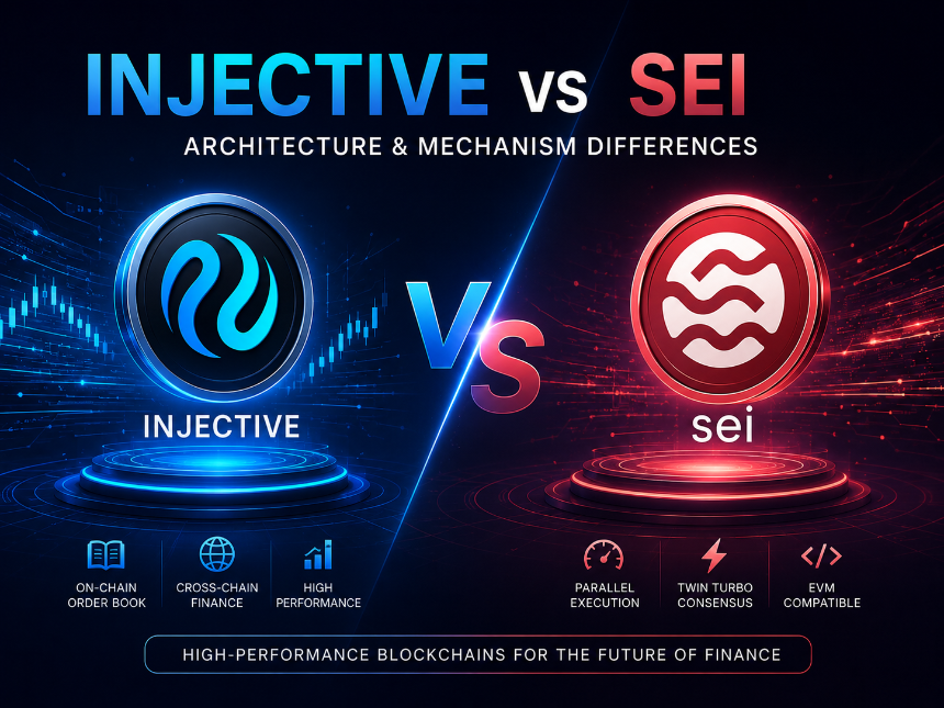 Injective vs Sei:高性能金融公链的架构与机制差异