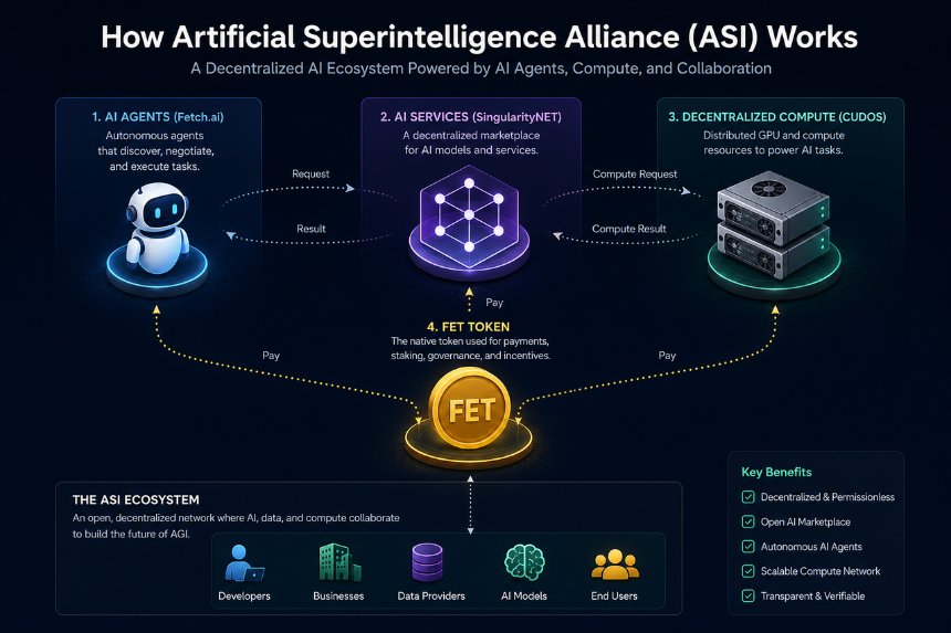 AI Agent 在 ASI 中如何工作？